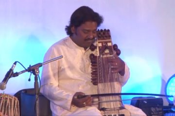 Ustad Faiyaaz Khan and Sarfaraaz, performing at IIS 2013